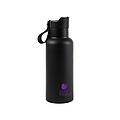 Dvojstenná fľaša na pitie 500ml, čierna