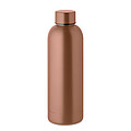 Dvojstenná fľaša na pitie, 500ml, medená