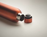 Dvojstenná fľaša na pitie, 500ml, oranžová