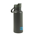 Dvojstenná fľaša na pitie 500ml, zelená