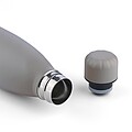 Dvojstenná nerezová termoska 500 ml, sivá