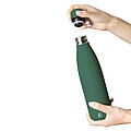 Dvojstenná nerezová termoska 500 ml, tmavozelená