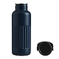 Dvojstenná vákuová fľaša 500 ml, modrá