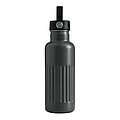 Dvojstenná vákuová fľaša 500 ml, sivá