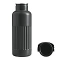 Dvojstenná vákuová fľaša 500 ml, sivá