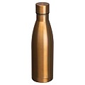 Dvojstenná vákuová fľaša na vodu, objem 500 ml, zlatá