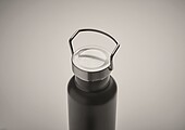 Dvojstenná vákuovo izolovaná fľaša 500 ml, čierna