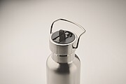 Dvojstenná vákuovo izolovaná fľaša 660 ml, strieborná
