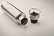 Dvojstenná vákuovo izolovaná fľaša 660 ml, strieborná
