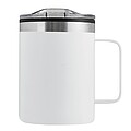 Dvojstenný cestovný termohrnček 400 ml, biely