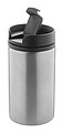 Dvojstenný termohrnček, 250 ml, strieborná