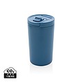 Dvojstenný termohrnček, 300 ml, modrý