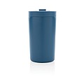 Dvojstenný termohrnček, 300 ml, modrý