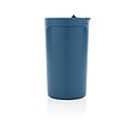 Dvojstenný termohrnček, 300 ml, modrý