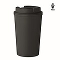 Dvojstenný termohrnček 350 ml, čierna