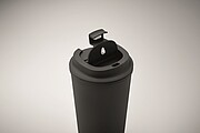 Dvojstenný termohrnček 350 ml, čierna