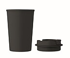 Dvojstenný termohrnček 350 ml, čierna