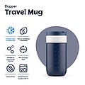 Dvojstenný termohrnček Dopper 300 ml, tmavomodrá