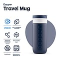 Dvojstenný termohrnček Dopper 400 ml, tmavomodrá