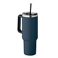 Dvojstenný termohrnček s objemom 1200 ml, tmavá námornícka modrá