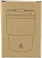 Dvojstenný termohrnček z recyklovanej nerezovej ocele, 175 ml, modrá