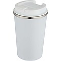 Dvojstenný vakuovo izolovaný termohrnček z nehrdzavejúcej ocele 350 ml, biely