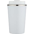 Dvojstenný vakuovo izolovaný termohrnček z nehrdzavejúcej ocele 350 ml, biely