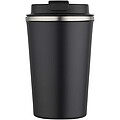Dvojstenný vákuovo izolovaný termohrnček z nehrdzavejúcej ocele 350 ml, čierna