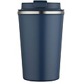Dvojstenný vákuovo izolovaný termohrnček z nehrdzavejúcej ocele 350 ml, petrolejová