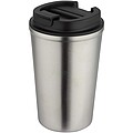 Dvojstenný vákuovo izolovaný termohrnček z nehrdzavejúcej ocele 350 ml, strieborná