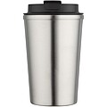 Dvojstenný vákuovo izolovaný termohrnček z nehrdzavejúcej ocele 350 ml, strieborná