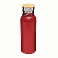 Dvojvrstvová nerezová fľaša na pitie, 500ml, červená