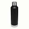 Dvojvrstvová nerezová fľaša na pitie, 500ml, čierna