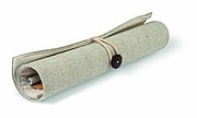 ECOSET Kancelárska sada z eko materiálov, béžový látkový obal
