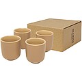 ELIN Štvor-dielny šálka na espresso 90 ml, béžová