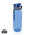 Fľaša na pitie, 800ml, RPET, priehľadná modrá