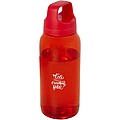 Fľaša na pitie vyrobená z recyklovaného plastu, 500 ml, červená
