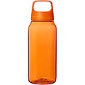 Fľaša na pitie vyrobená z recyklovaného plastu, 500 ml, oranžová