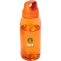 Fľaša na pitie vyrobená z recyklovaného plastu, 500 ml, oranžová