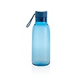 Fľaša na pitie z recyklovaného PET materiálu, objem 500 ml, svetlomodrá