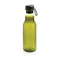Fľaša na pitie z recyklovaného PET materiálu, objem 500 ml, tmavozelená