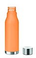 Fľaša na pitie z RPET, 600ml, oranžová