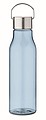 Fľaša na pitie z RPET, 600ml, priehľadná svetlomodrá