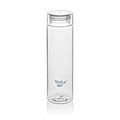 Fľaša na pitie z RPET, 600ml, priehľadná