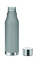 Fľaša na pitie z RPET, 600ml, sivá