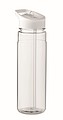Fľaša na pitie z RPET, 650ml, biele viečko