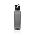 Fľaša na pitie z RPET, 650ml, transparentná čierna