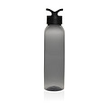 Fľaša na pitie z RPET, 650ml, transparentná čierna