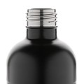 Fľaša na sýtené nápoje z recyklovanej ocele, objem 800 ml, čierna
