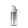 Fľaša na vodu Ocean Bottle GO Clear 710 ml, sivá